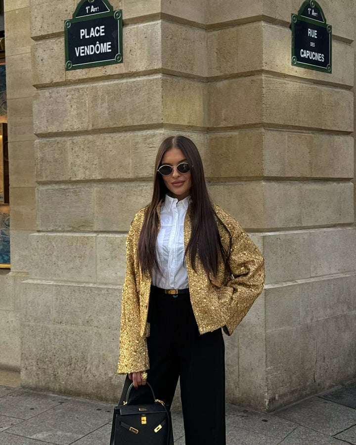 Matilda | Sequin Oversized Jacket