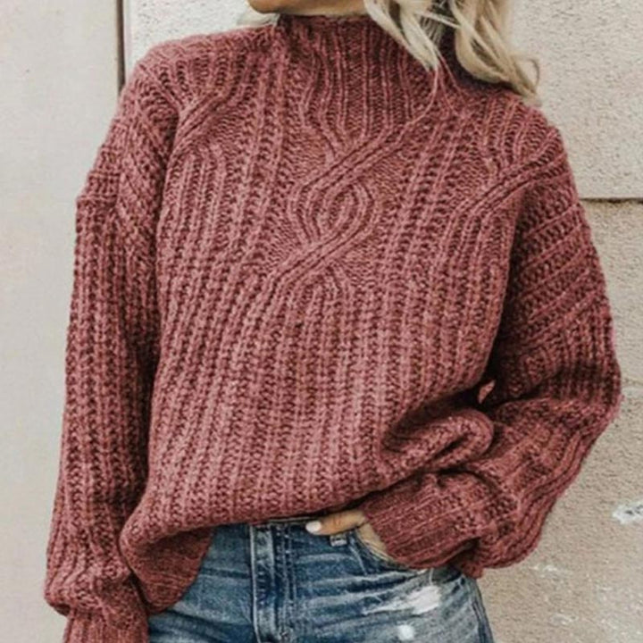 Penelope | Women's Winter Cable Knit Sweater
