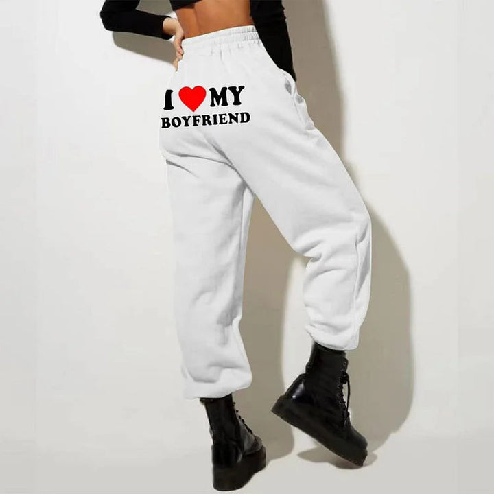 Iris | Women's High Waist Printed Joggers