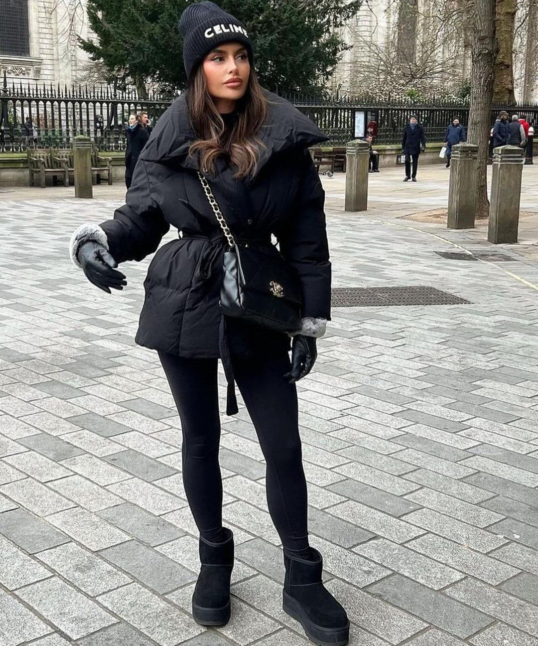 Poppy | Women's Black Winter Jacket