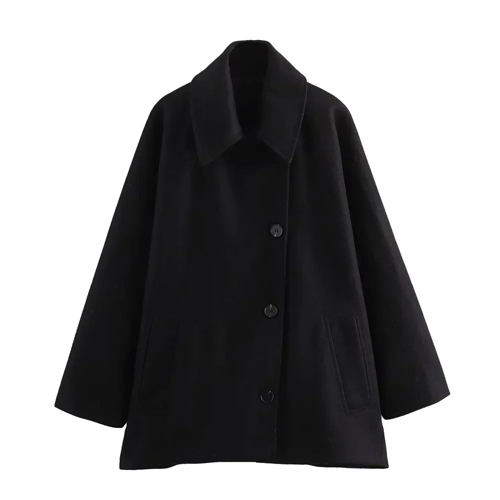 Diana | Oversized Collared Coat