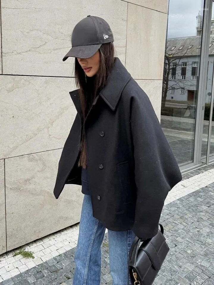 Diana | Oversized Collared Coat