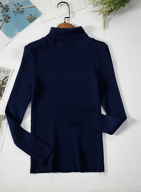 Violet | Winter-Ready Cashmere Turtleneck Sweater