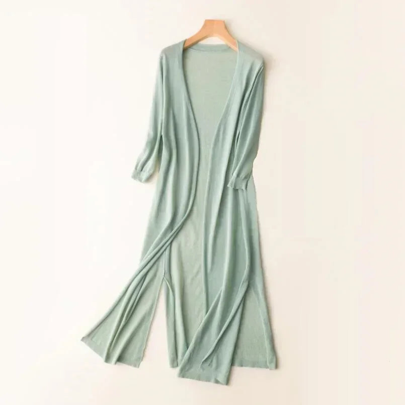 Elda -  Lightweight Long Cardigan