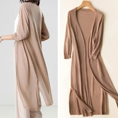 Elda -  Lightweight Long Cardigan