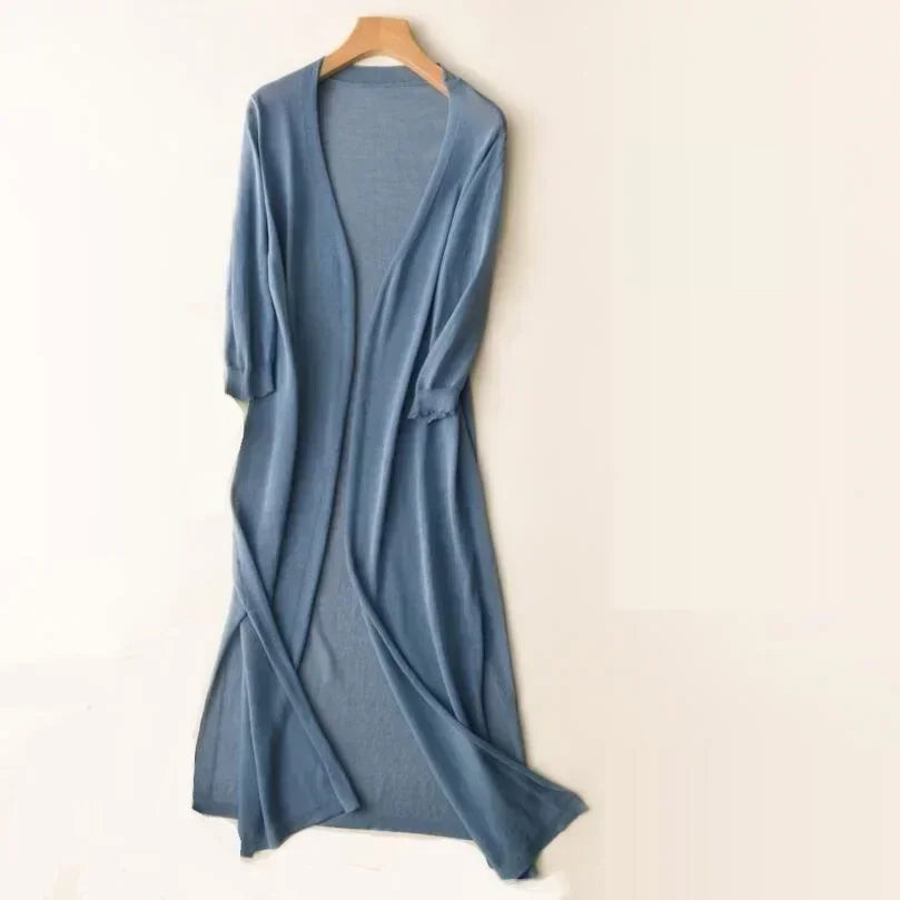 Elda -  Lightweight Long Cardigan