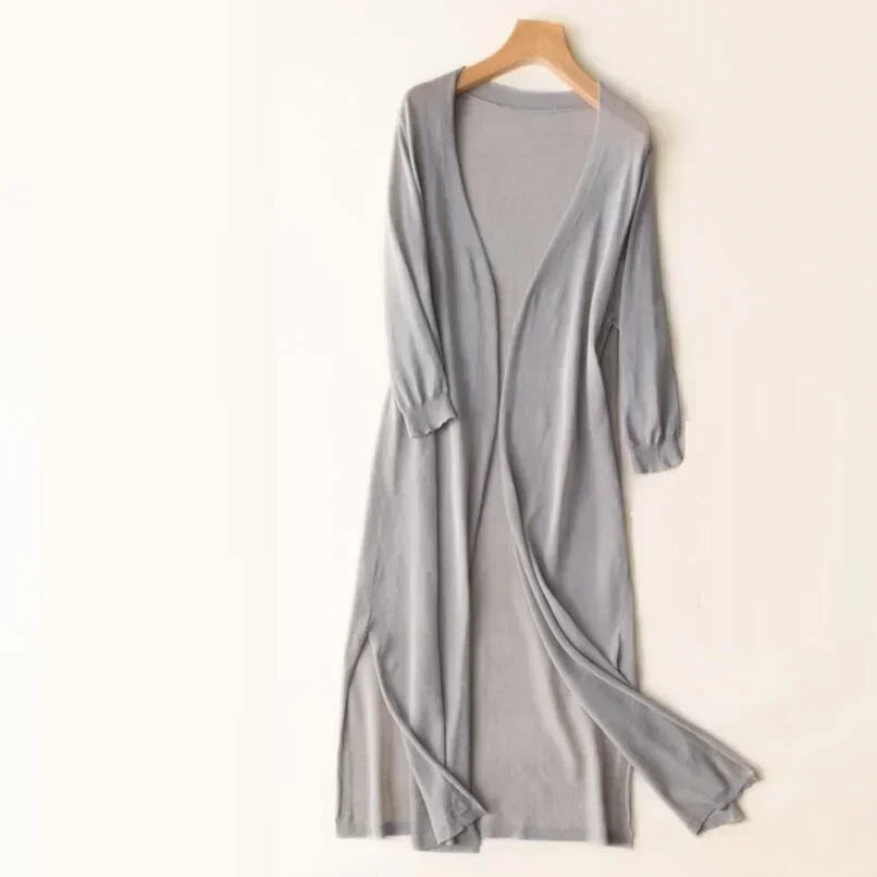 Elda -  Lightweight Long Cardigan