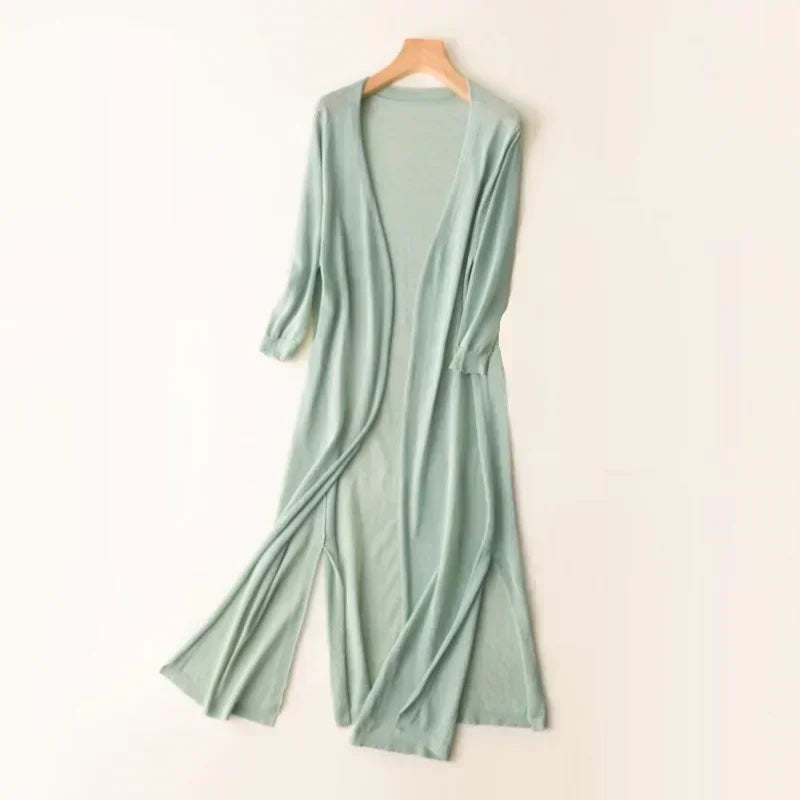 Elda -  Lightweight Long Cardigan
