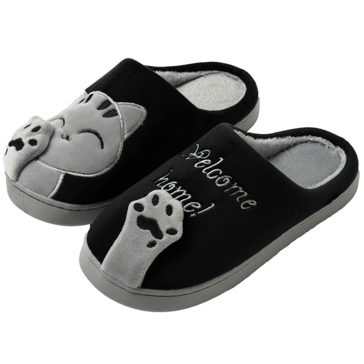 Evelyn | Women's Cat Design Warm Slippers