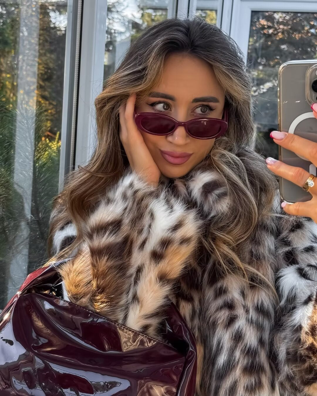 Lottie | Oversized Faux Fur Jacket