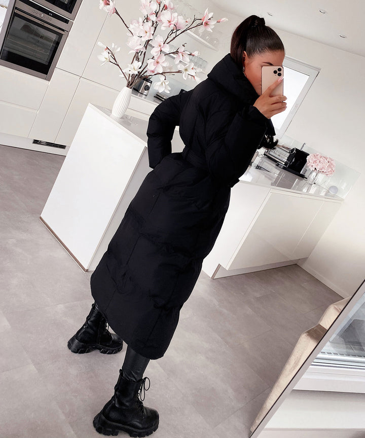 Lucy | Women's Oversized Black Winter Jacket