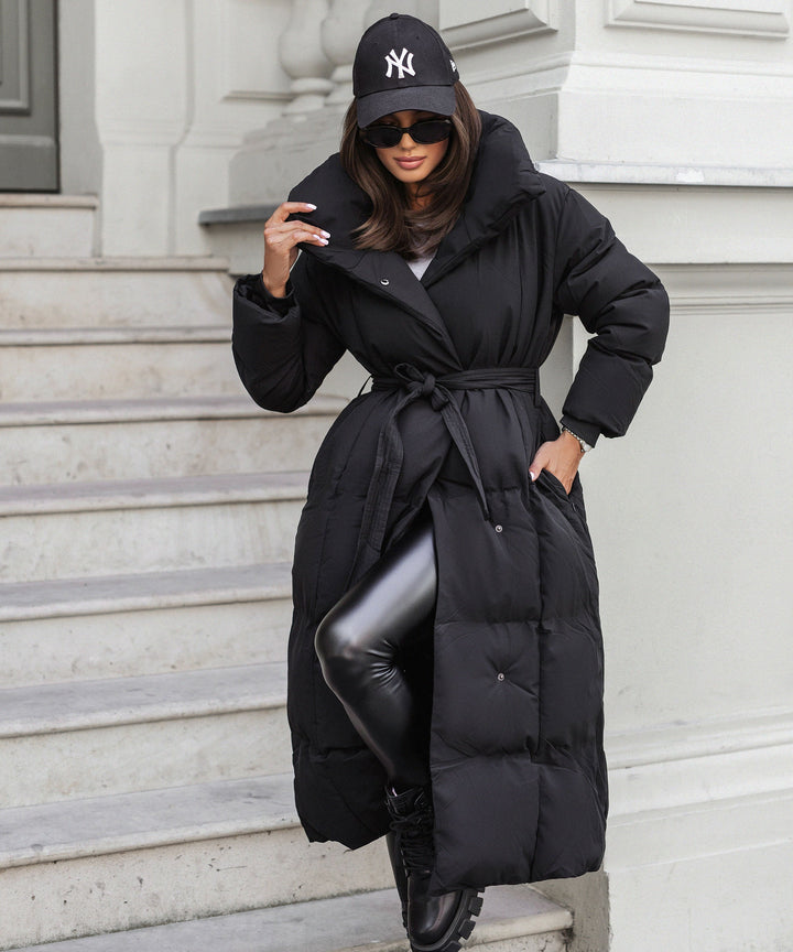 Lucy | Women's Oversized Black Winter Jacket