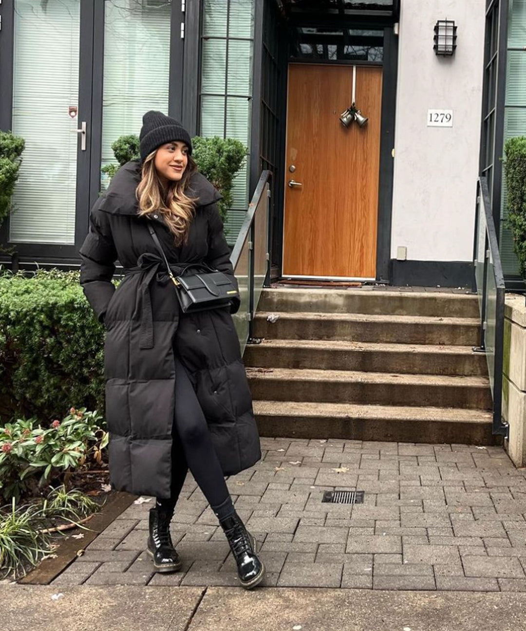 Lucy | Women's Oversized Black Winter Jacket