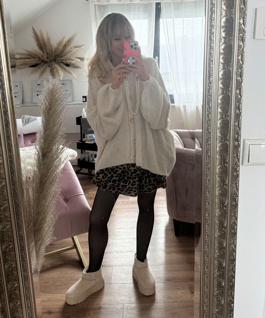 Anna | Women's Beige Oversized Sweater