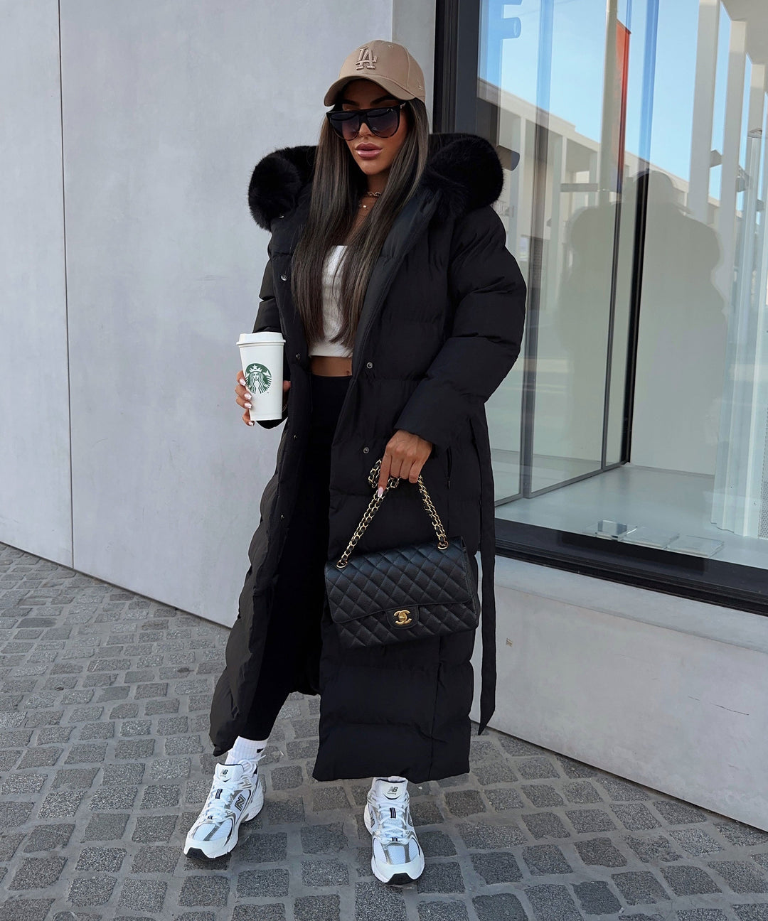 Eliza | Women's Black Winter Jacket Parka