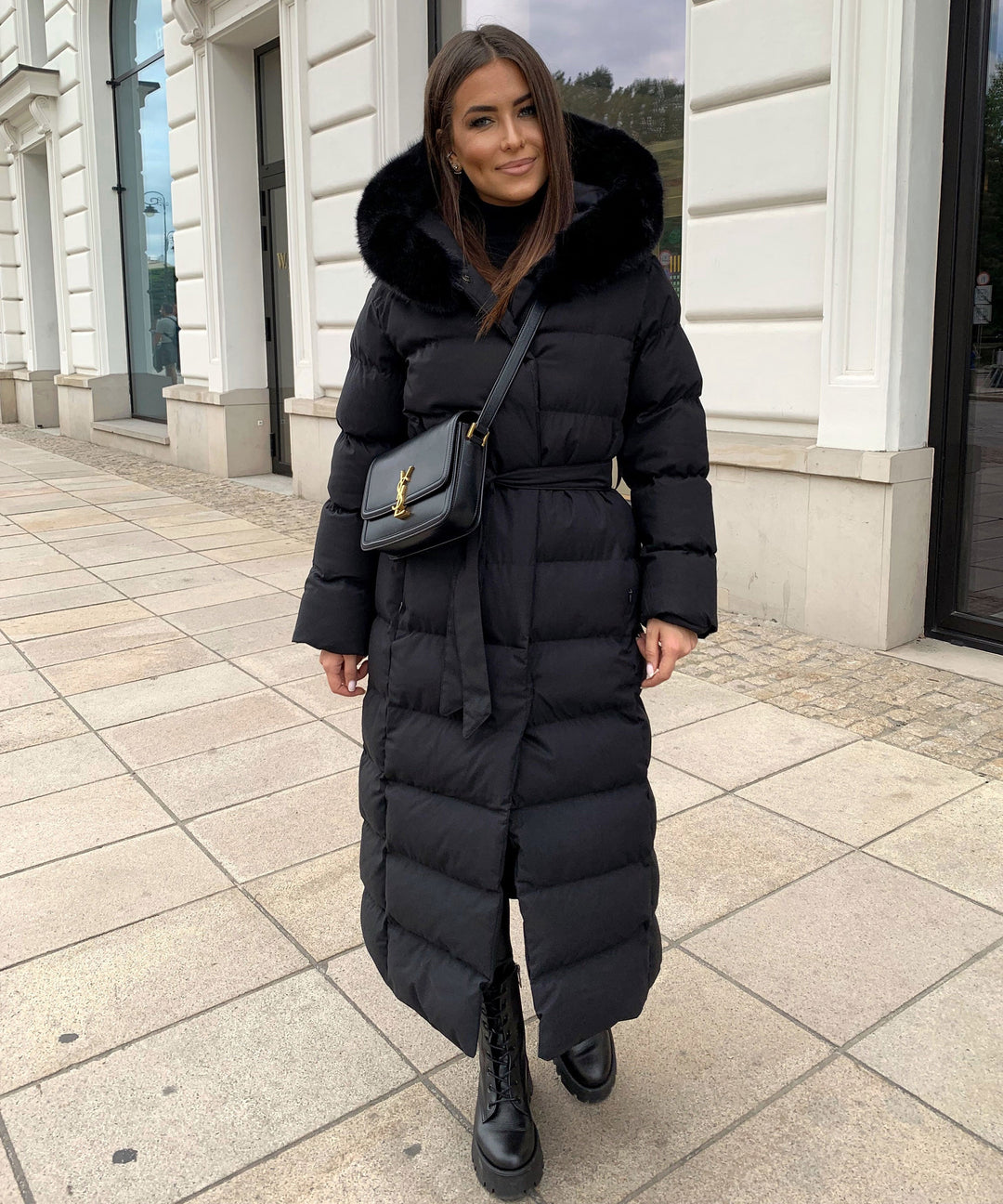 Eliza | Women's Black Winter Jacket Parka