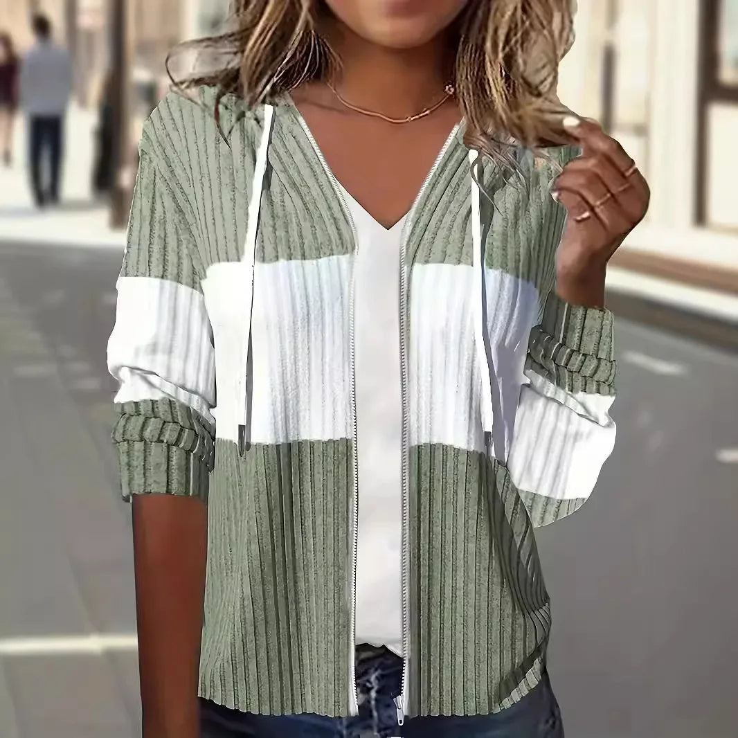 Evelyn | Women's Casual Winter Sweater with Hood