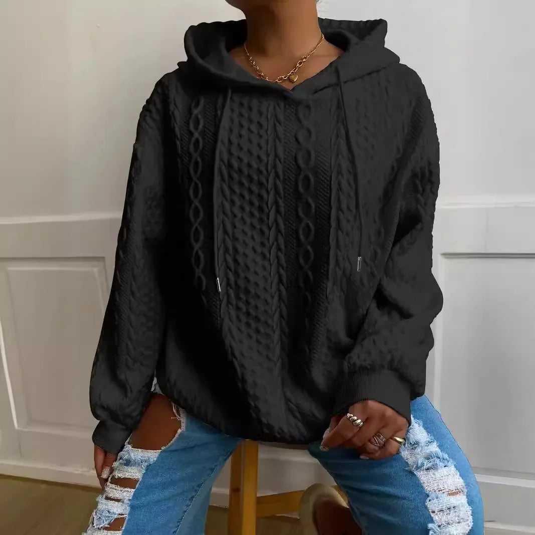 Sophia | Women's Long Sleeve Hooded Sweater