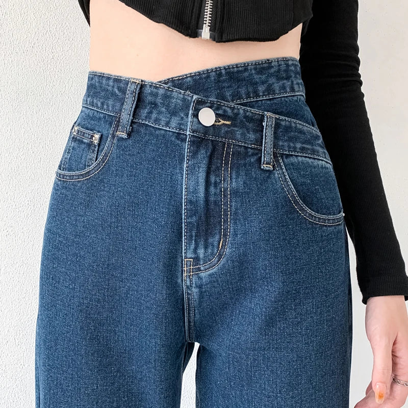 Iris | Women's Stylish High-Waisted Mom Jeans