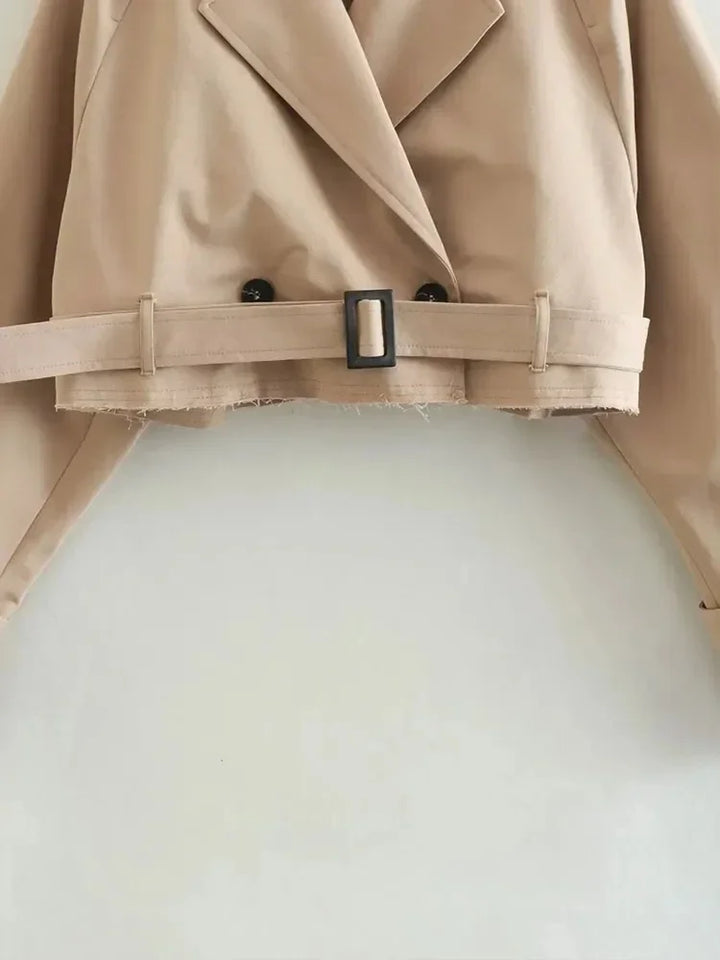 Florence | Cropped Trench Coat