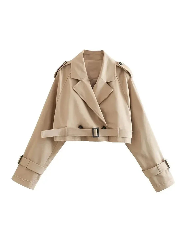 Florence | Cropped Trench Coat