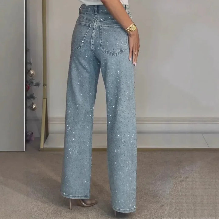 Evelyn | Women's Sparkling Style Casual Mom Jeans