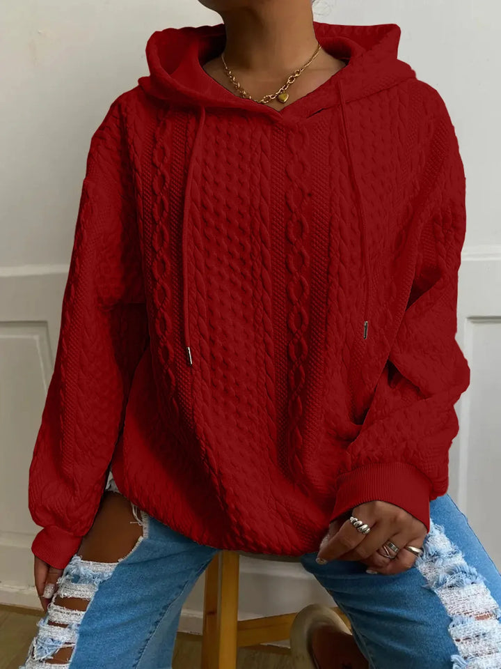 Sophia | Women's Long Sleeve Hooded Sweater