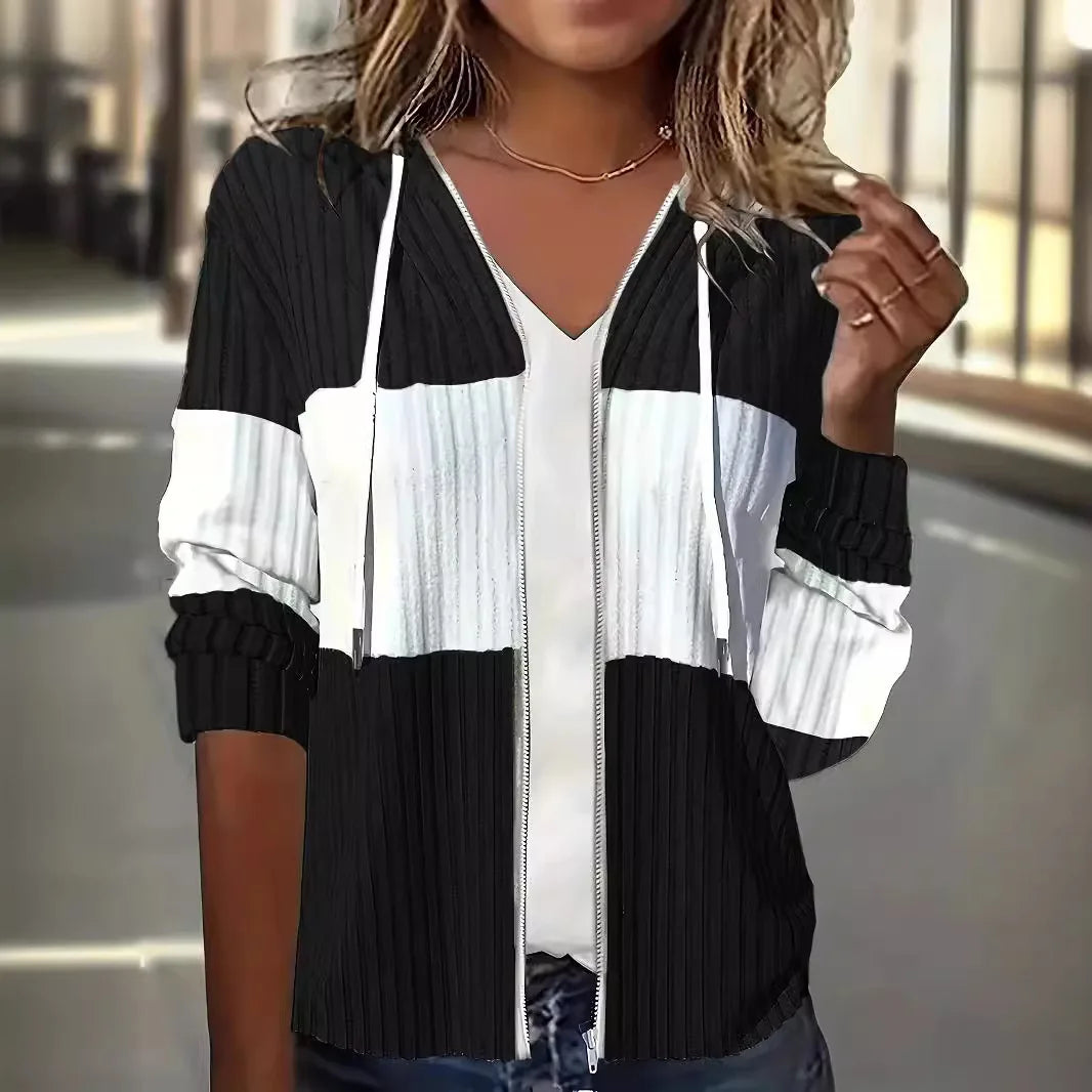 Evelyn | Women's Casual Winter Sweater with Hood