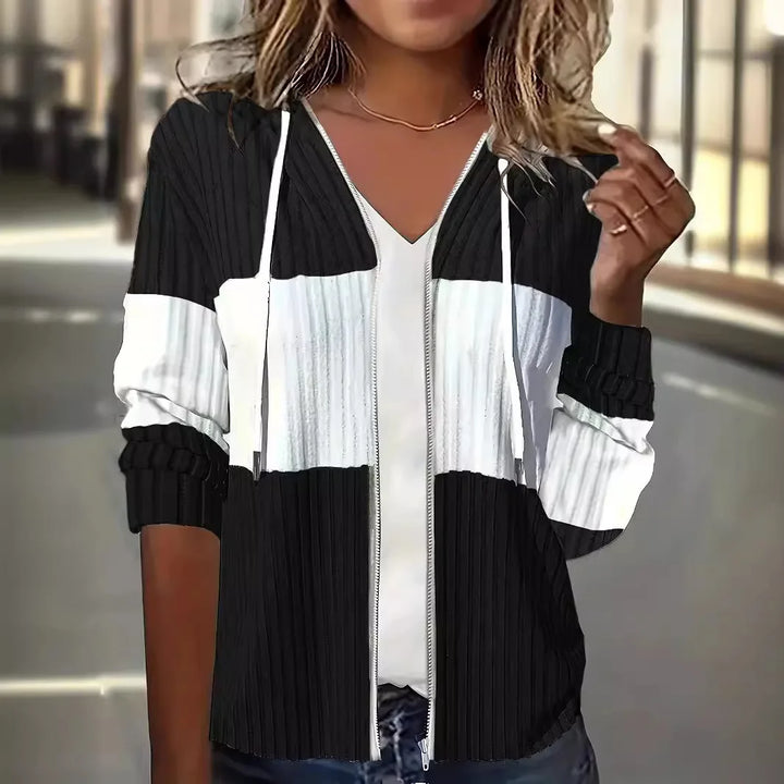 Evelyn | Women's Casual Winter Sweater with Hood