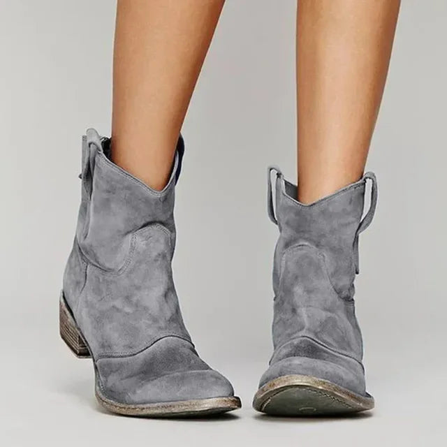 Harper | Vintage Ankle Boots for Cowboys
