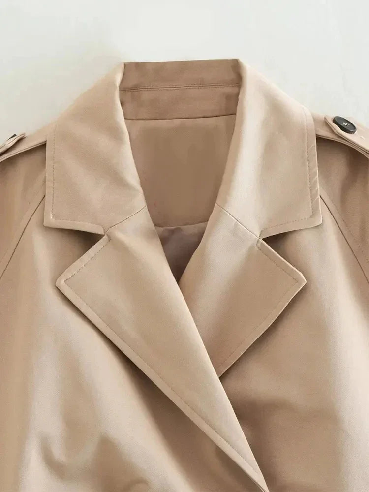 Florence | Cropped Trench Coat