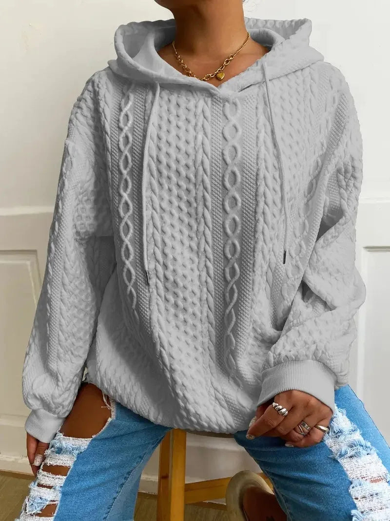 Sophia | Women's Long Sleeve Hooded Sweater