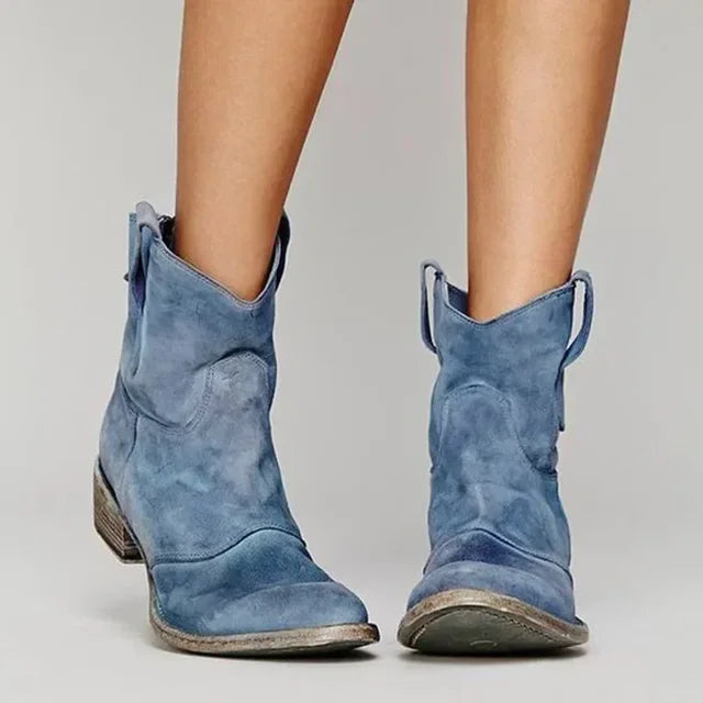 Harper | Vintage Ankle Boots for Cowboys