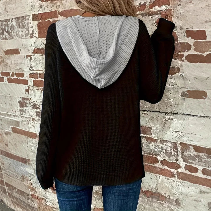 Isabelle | Cozy Women's Hooded Winter Sweater