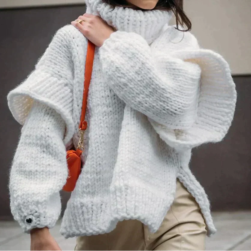 Margot | Cozy Oversized Turtleneck Sweater for Winter