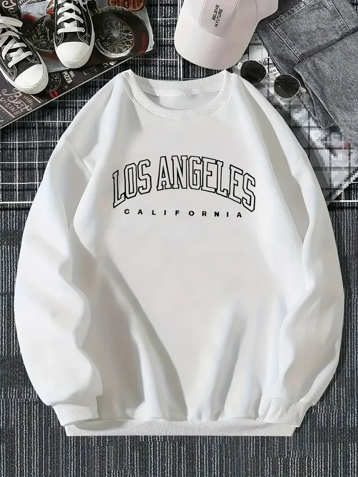 Rose | Women's Printed Winter Sweater Crewneck