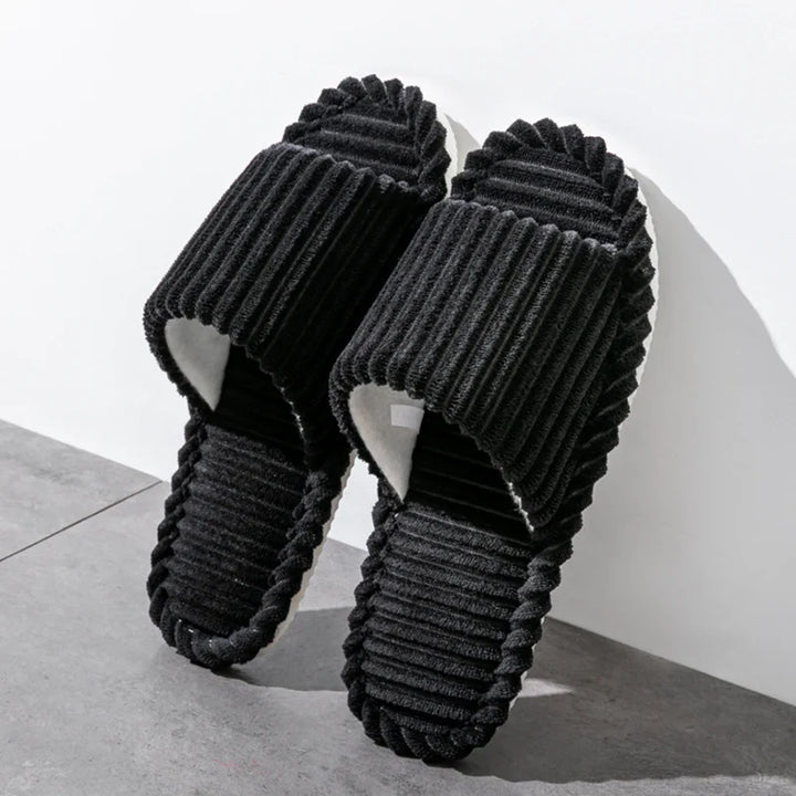 Sophia | Women's Open-Toe Indoor Slippers