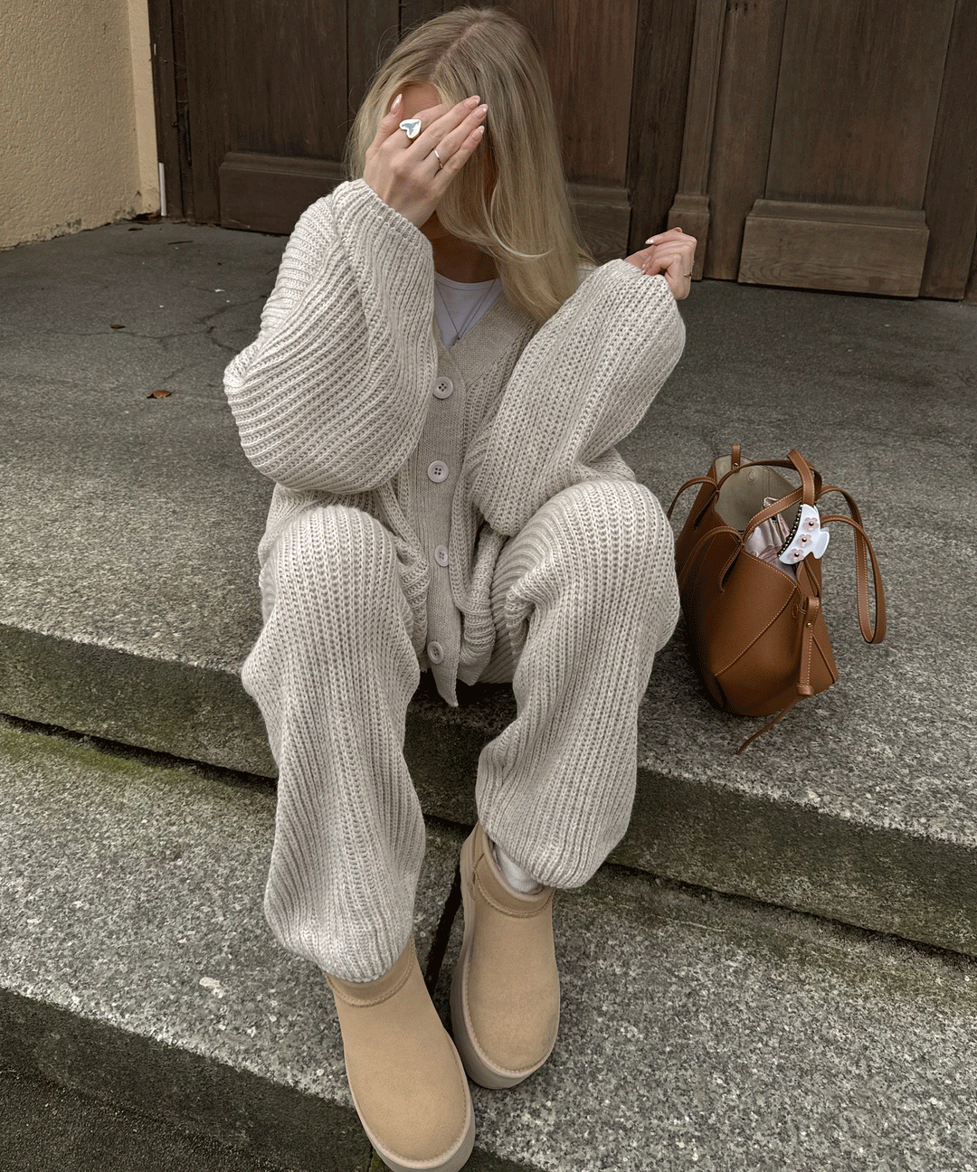 Grace | Women's Beige Set Collection