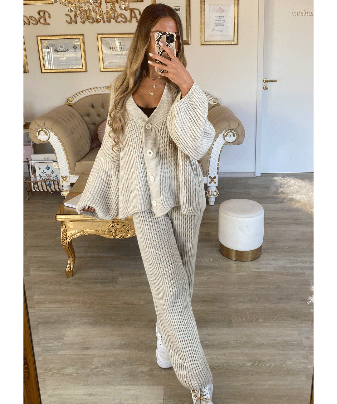 Grace | Women's Beige Set Collection