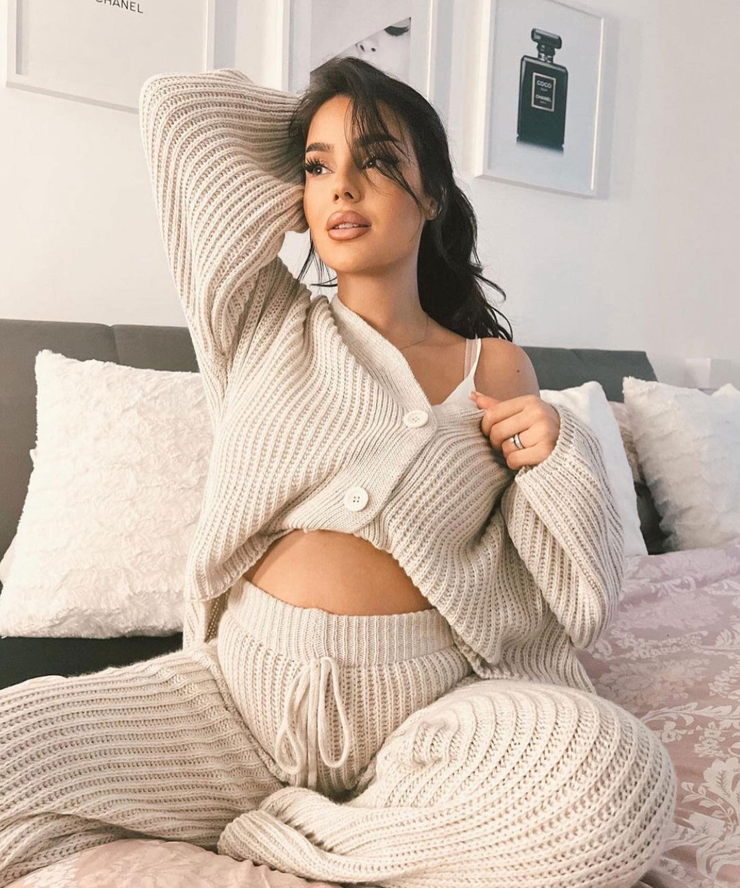 Grace | Women's Beige Set Collection