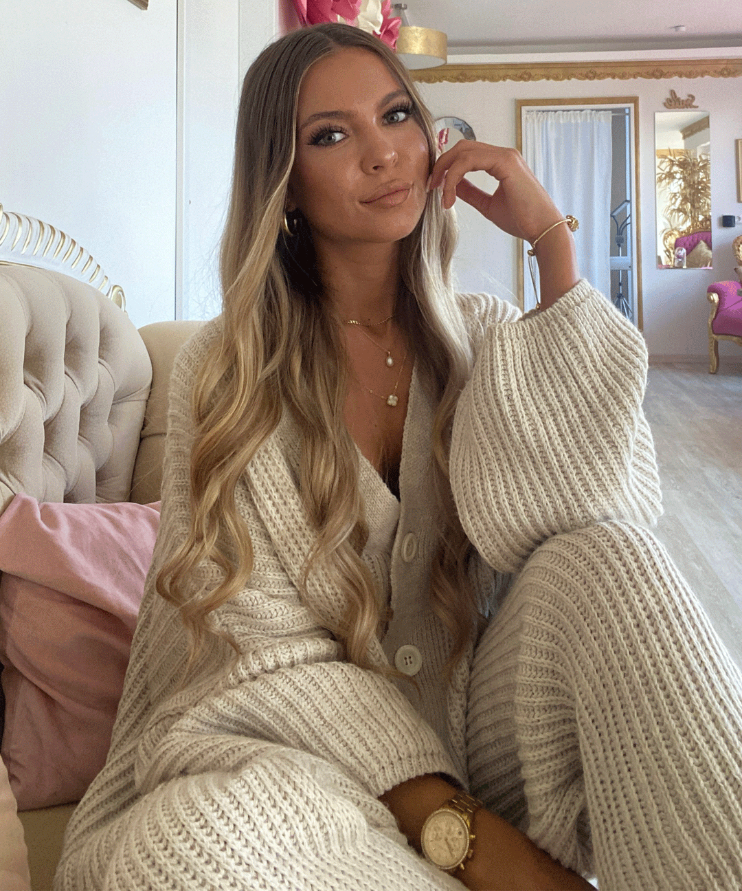 Grace | Women's Beige Set Collection