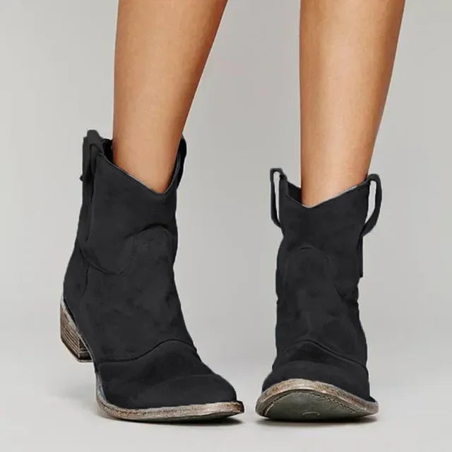 Harper | Vintage Ankle Boots for Cowboys