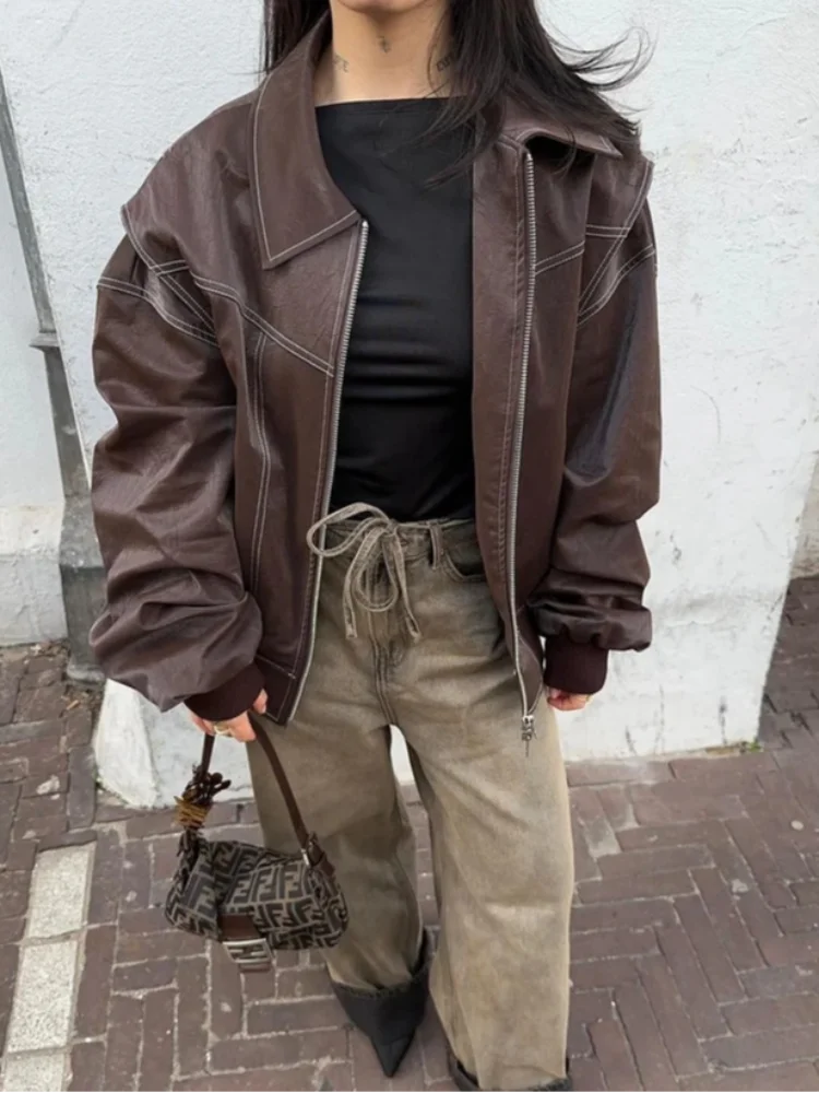 Imogen | Bold Leather Jacket