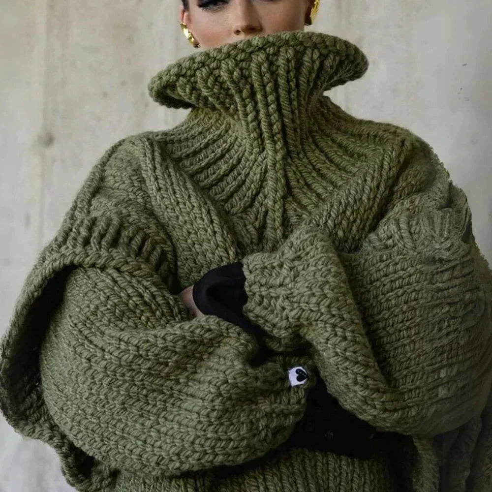 Margot | Cozy Oversized Turtleneck Sweater for Winter