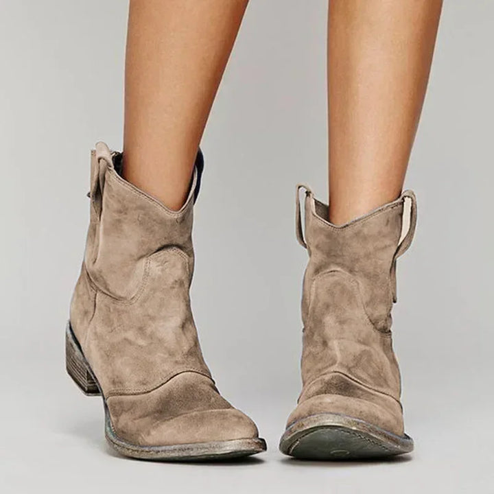 Harper | Vintage Ankle Boots for Cowboys