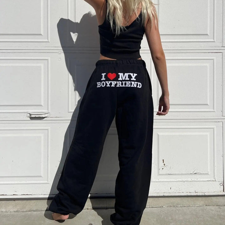 Iris | Women's High Waist Printed Joggers