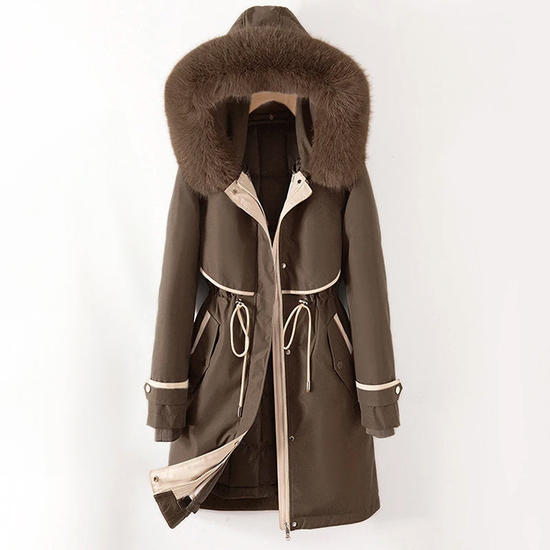 Evelyn | Women's Cozy Hooded Winter Jacket