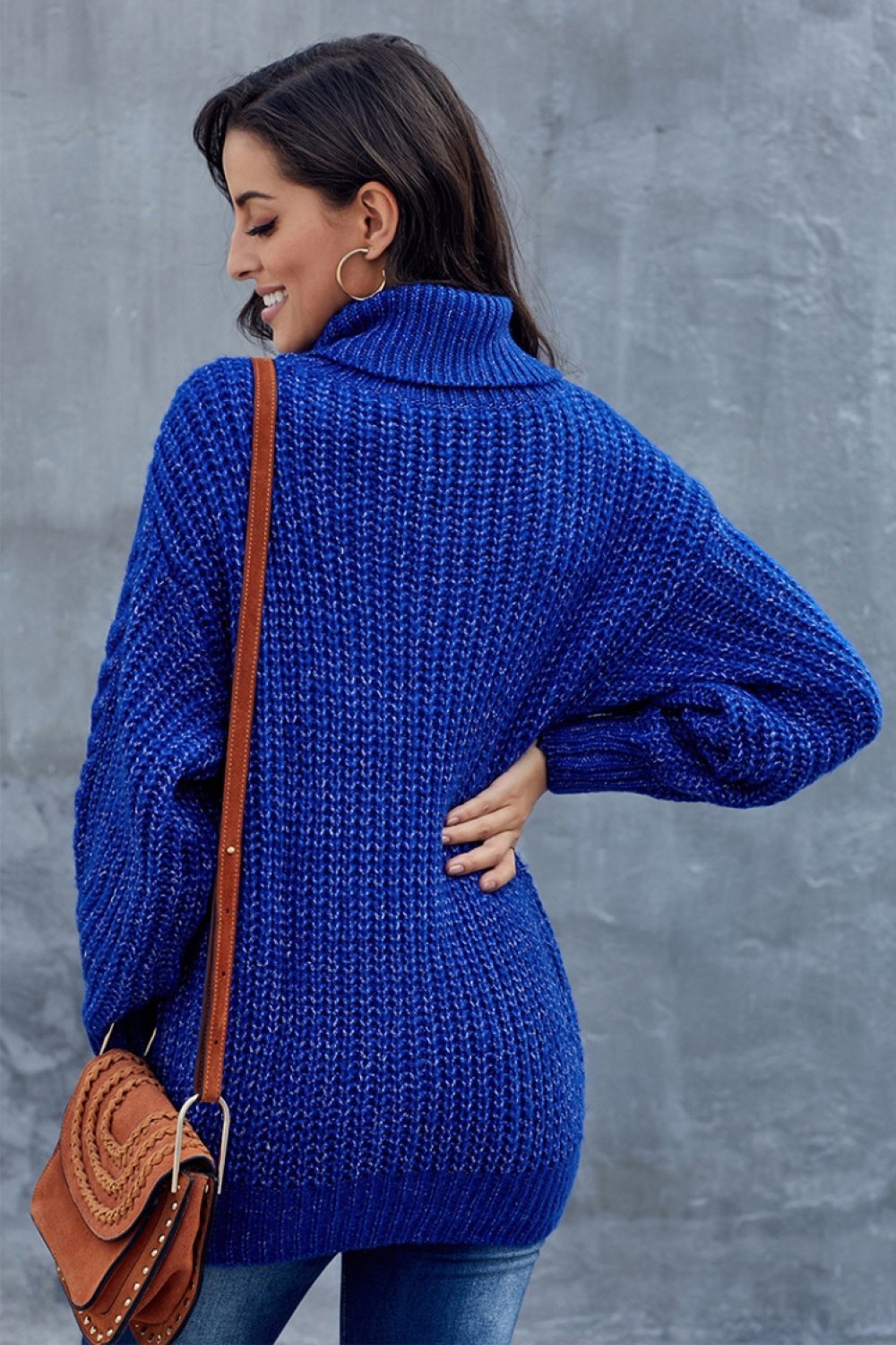Ophelia | Winter Cable Knit Turtleneck Sweater for Women