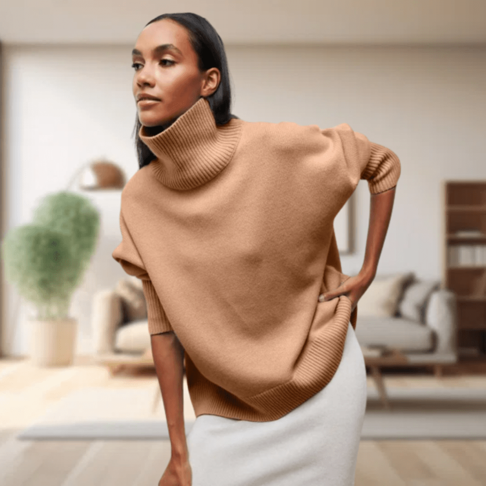 Lucille | Winter-Ready Women's Turtleneck Sweater