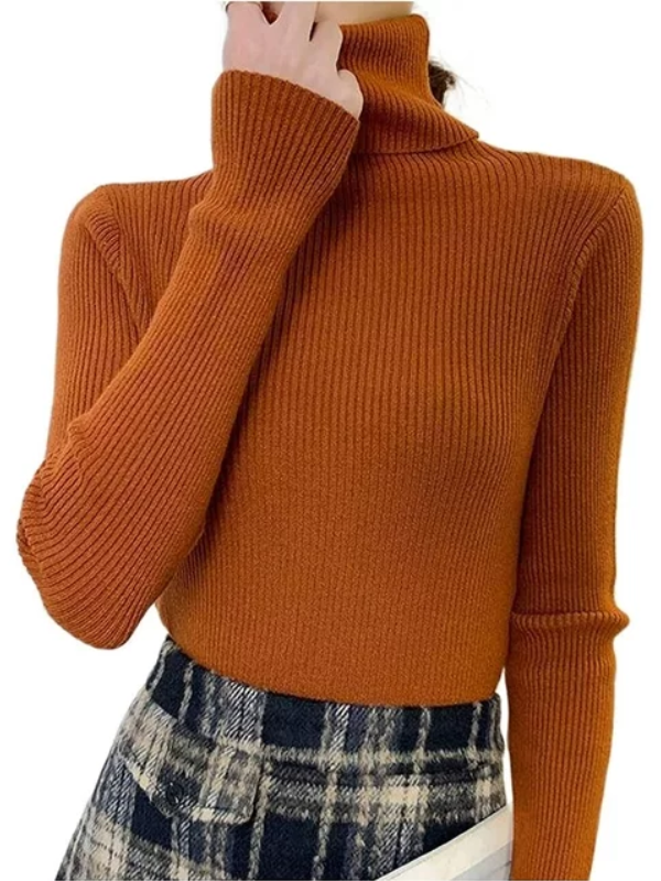 Violet | Winter-Ready Cashmere Turtleneck Sweater